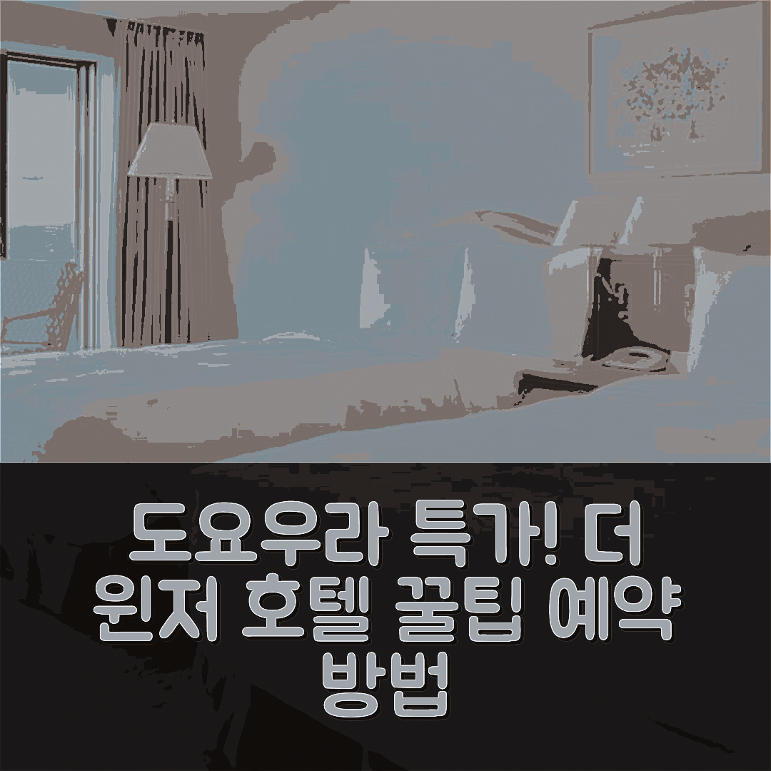 더 윈저 호텔 토야 비네트 컬렉션 바이 IHG 도요우라 특가 예약 꿀팁!